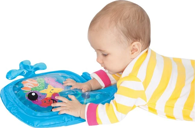 Tapis d'eau - Infantino Jouet d'activité Sensory Pat & Play baleine | Dreambaby