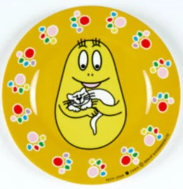 Assiette ronde Barbidou
