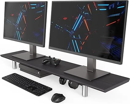 Fenge Grand support pour écran 100cm Dual Monitor Stands