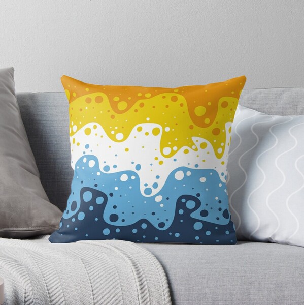 Identity Fluid: AroAce | Coussin