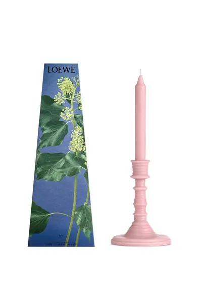 Ivy wax candleholder