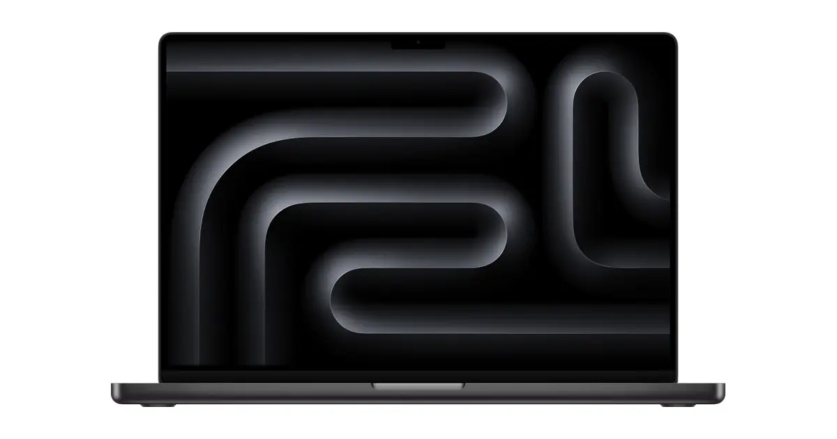 MacBook Pro 16 pouces - Noir sidéral