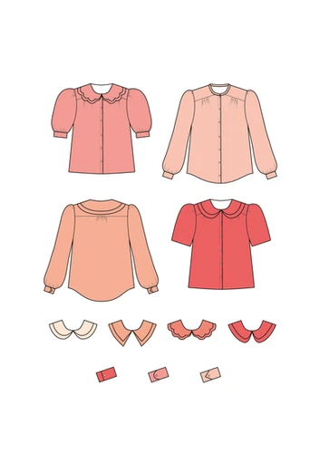 Patron PDF - Chemise Nicole