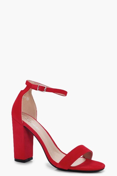Talons carrés à 2 parties taille 39 | Boohoo