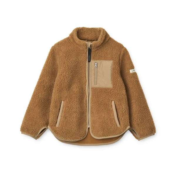 Veste Polaire NOLAN - Golden caramel oat mix