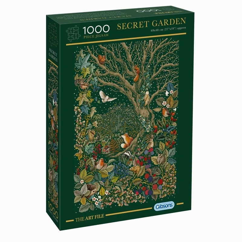 Puzzle Secret Garden - 1000 pièces - Gibsons - Trevell - Puzzles E-shop