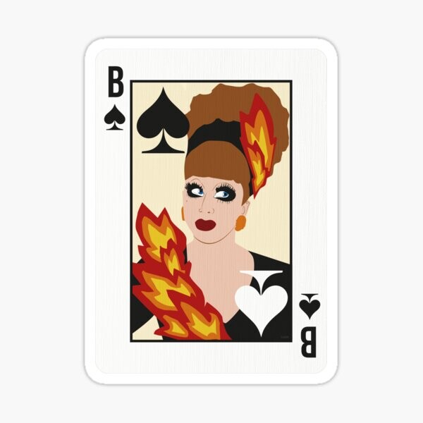 CARTE BIANCA DEL RIO | Sticker