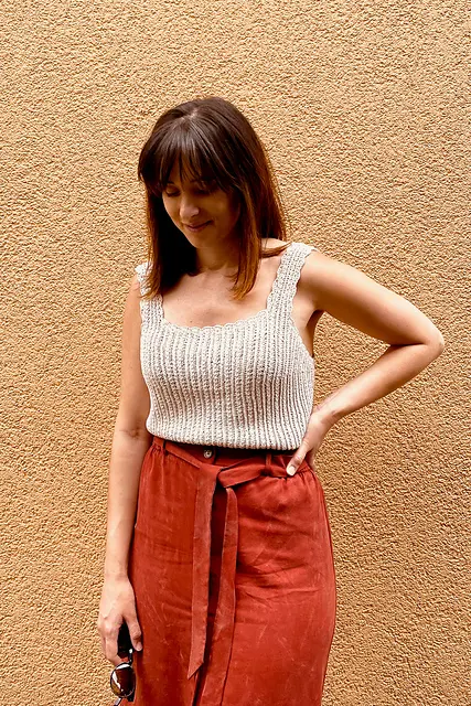JUNO top pattern by Inês Oliveira