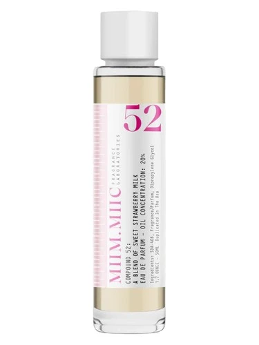 No 52 Sweet Strawberry Milk MIIM.MIICpour homme et femme