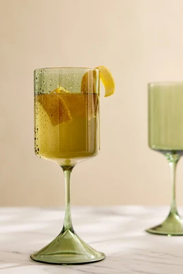 Verres à vin Morgan, lot de 2