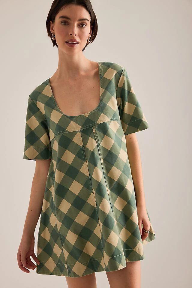 Robe courte réversible Bridget Damson Madder