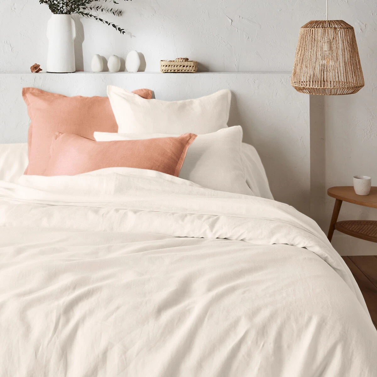 Housse de couette en lin lavé, Linot