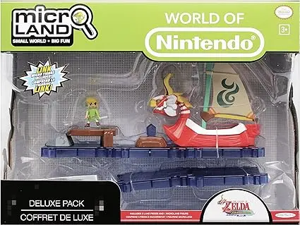 Jakks Pacific - 0 - Nintendo - Micro Playset Deluxe Pack Série 2 Zelda - Modèle Aléatoire