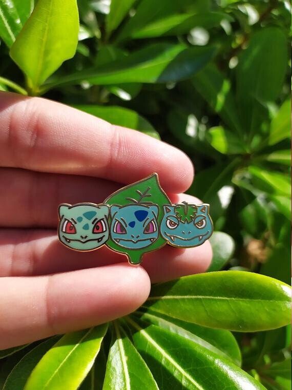 Bulbasaur Pokemon Evolution | Enamel Pin
