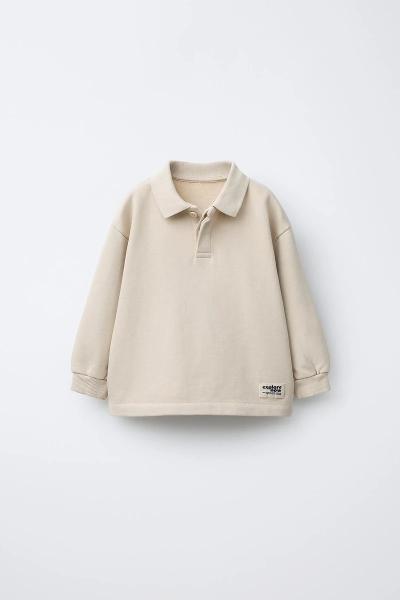 SWEAT POLO ÉTIQUETTE