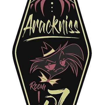 Hôtel Hazbin - Chambre Arackniss | Sticker