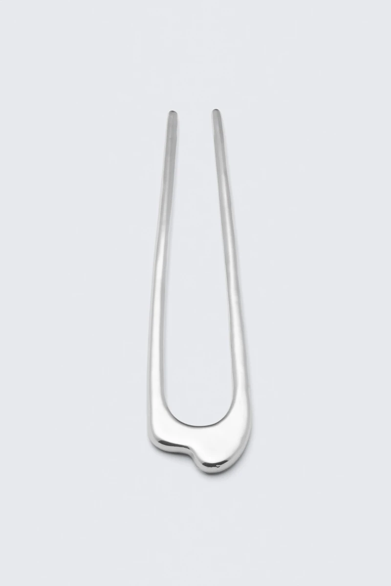 Épingle à cheveux en métal sculpté