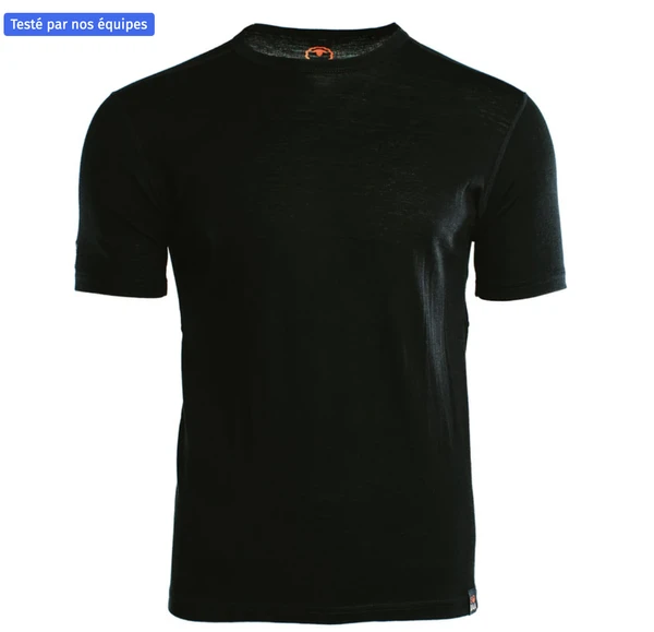 T-shirt Isobaa manches courtes Merino 150 Crew Homme