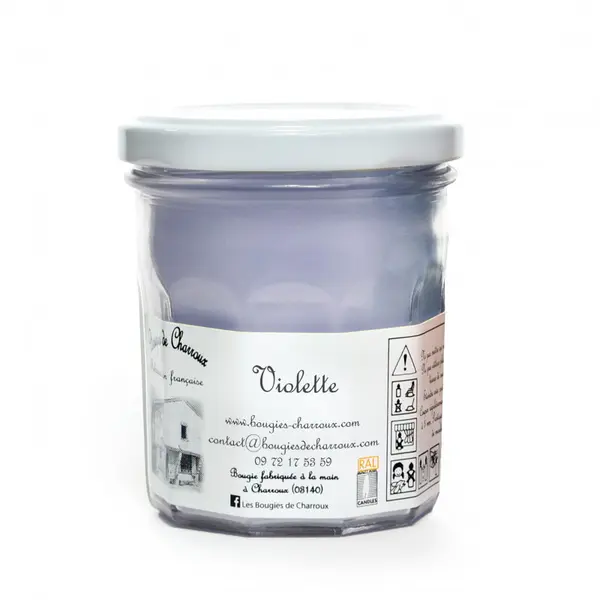 Grande Bougie de Charroux - Violette