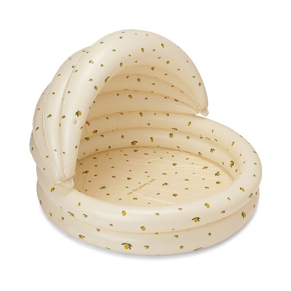 Piscine avec auvent citron lemon