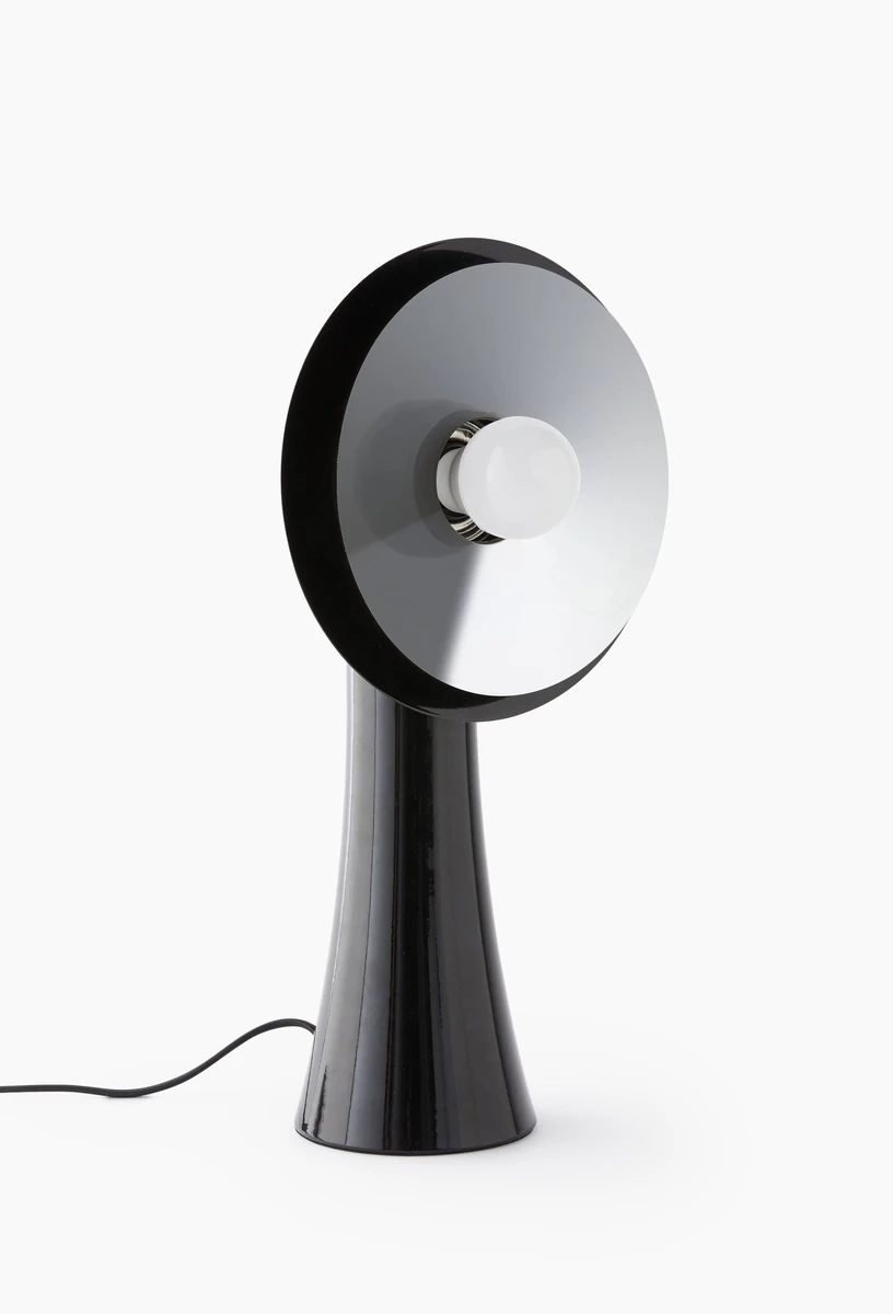 Lampe Totem XS noire Odile Mir, LOMM Editions, 46x24 cm - STUDIO PRISUNIC x MONOPRIX