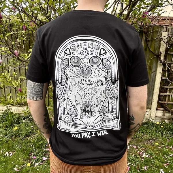 Play A Hand Tee — Bailey Illustration
