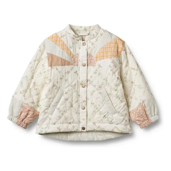 Veste Inga Quilt Coton Bio | Ivoire