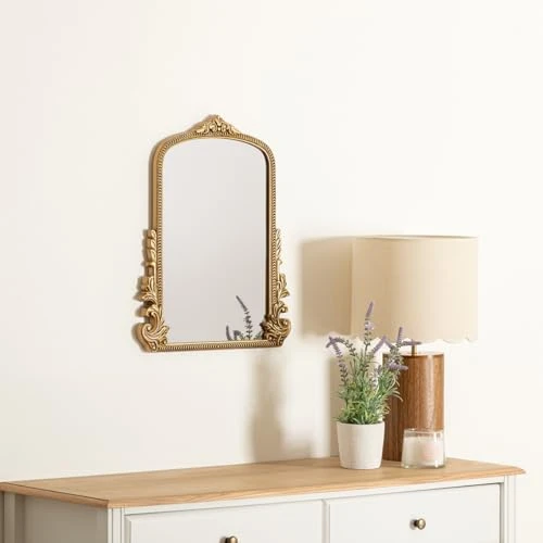 Atmosphera - Miroir moulure Victoria 51x41cm doré