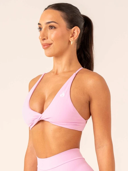 NKD Twist Sports Bra - Candy Pink - S