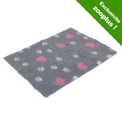 Tapis Vetbed® Isobed zooplus, cœurs & pattes pour chien : pas cher ✓