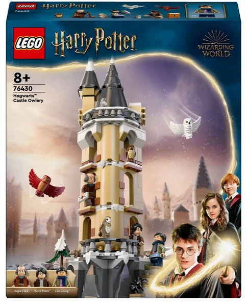 LEGO LEGO Harry Potter 76430 La Volière du Château de Poudlard, Jouet d'Animaux pour Enfants