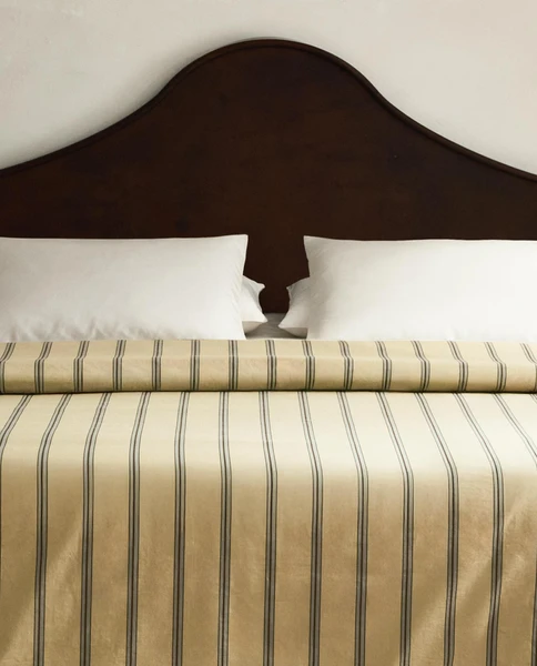 HOUSSE DE COUETTE PERCALE DE COTON À RAYURES (300 FILS)