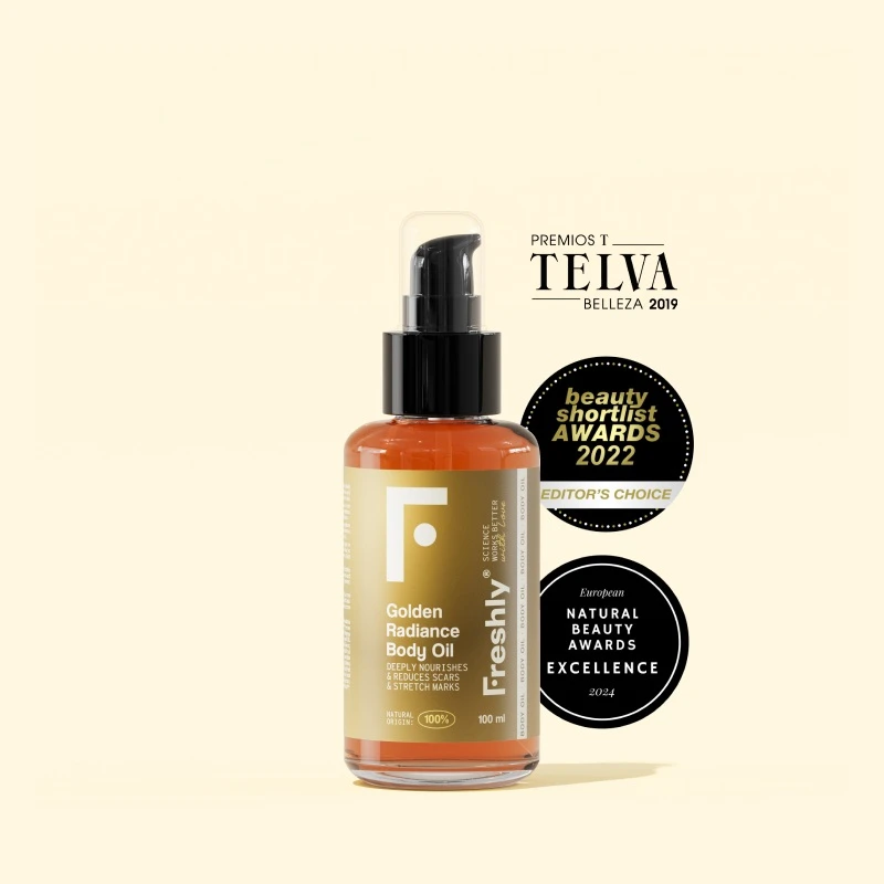 Huile corporelle pour les vergetures et cicatrices | Freshly Cosmetics