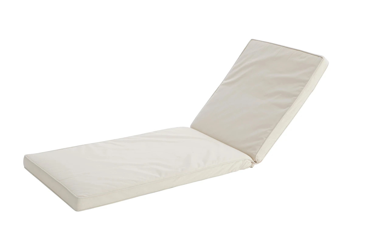 Coussin de chaise longue Natura, beige, l.190 x L.65 cm NATERIAL