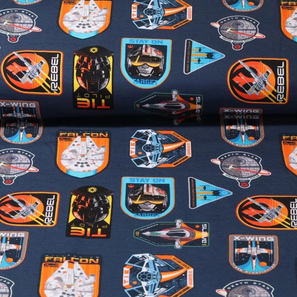 Jersey - Impression numérique Star Wars Espace Starfighter Marine