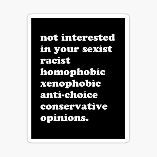 Pas intéressé | Sticker