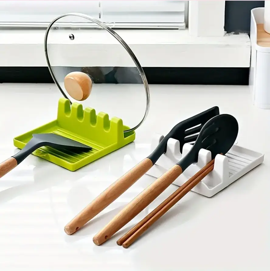 Support Repose Cuillère Spatule Couvercle Pour Cuisine