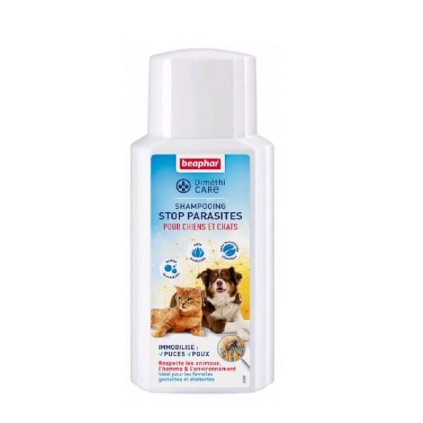 Beaphar Diméthicare Shampooing Stop Parasites 200 ml | Envoi rapide