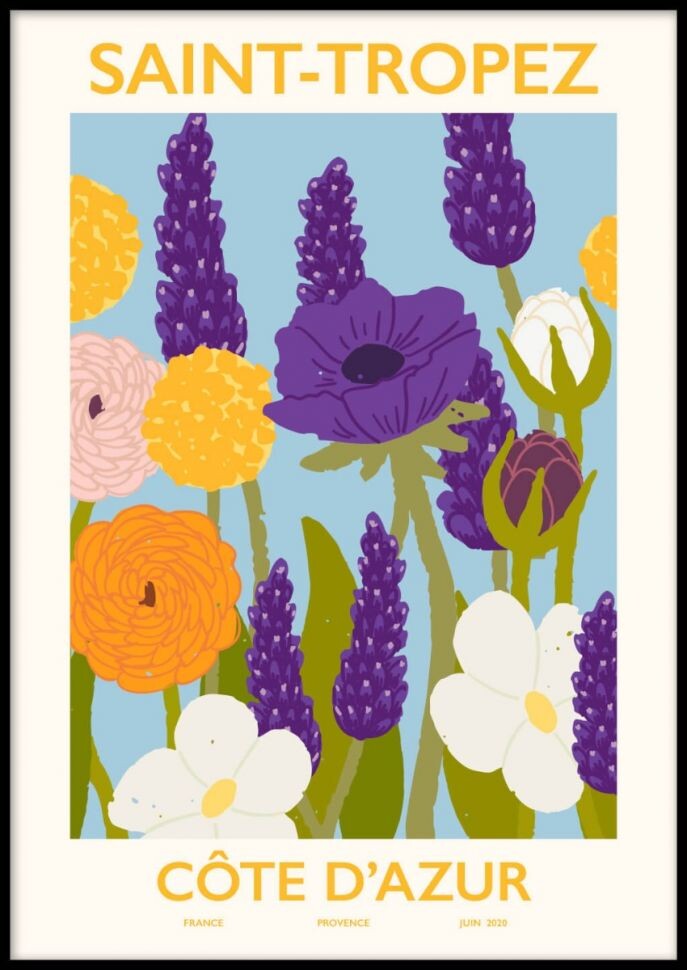 Saint Tropez Poster | Postery.com | Posters Online