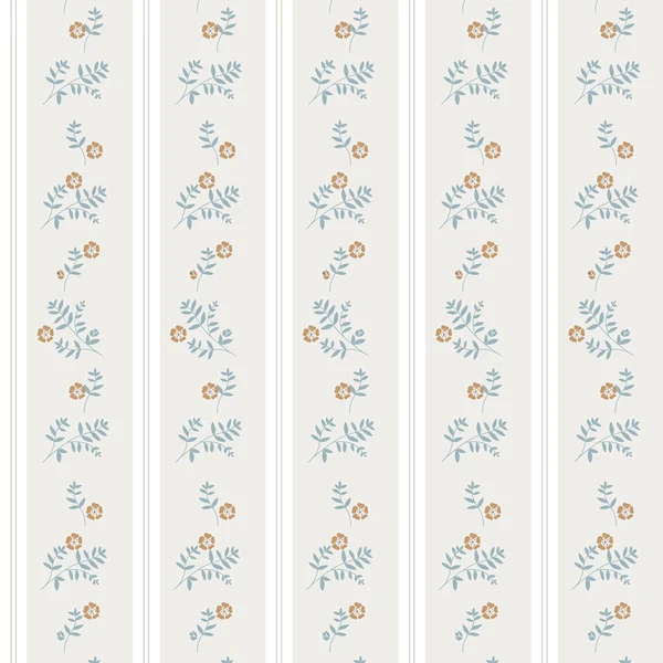 French Cottage Flowers Wallpaper