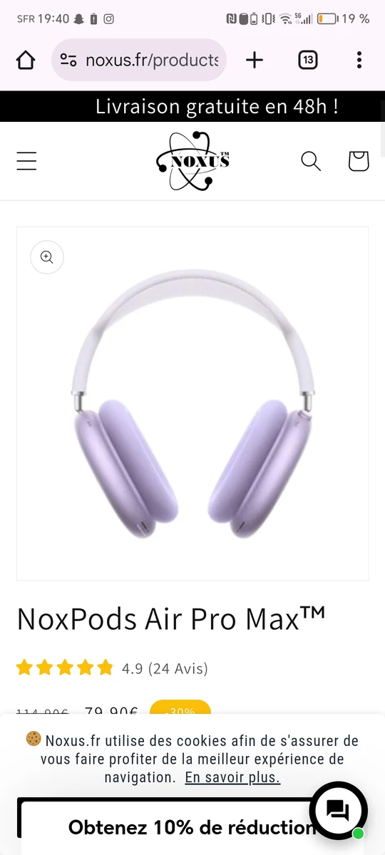 NoxPods Air Pro Max™