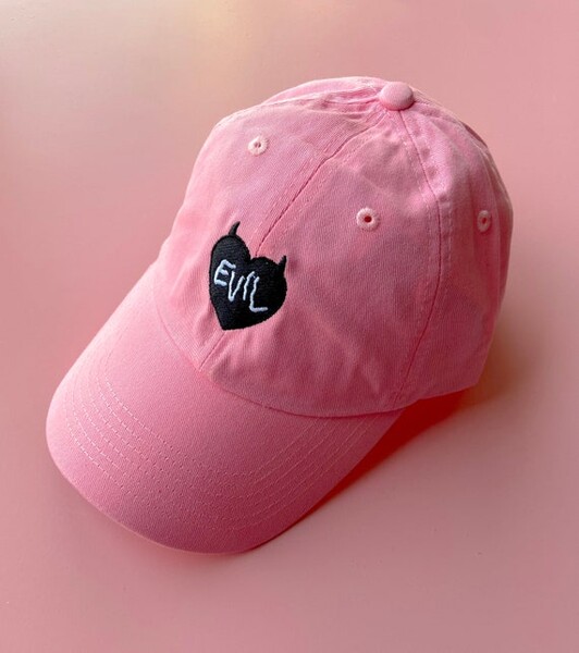 CHAPEAU EVIL HEART - Spooky Doodle Club Brodé Papa Chapeau De Baseball Casquette