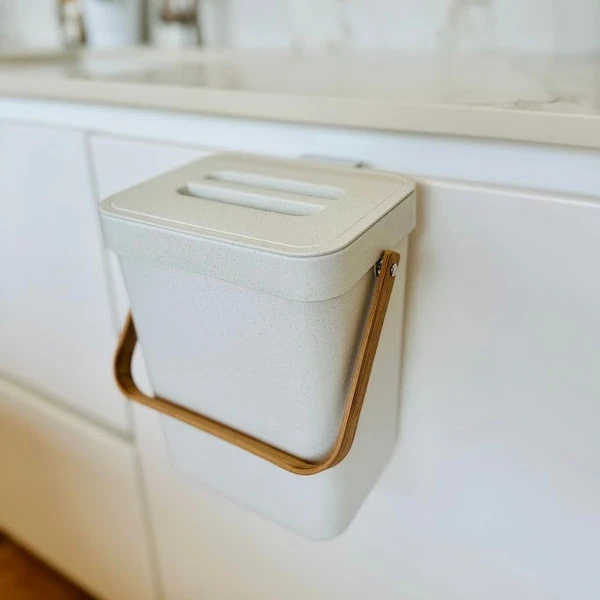 Poubelle De Table À Compost Boden - 5L - Blanc