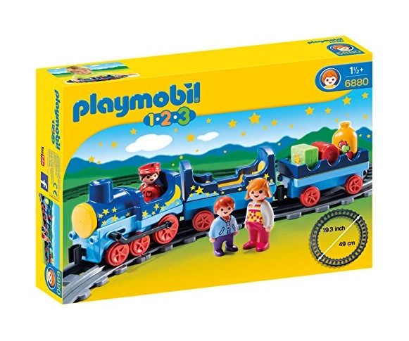 Playmobil - 6880 - Jeu - Train Etoile + Passagers