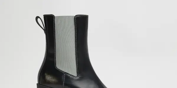 Analu Grey Ankle Boots