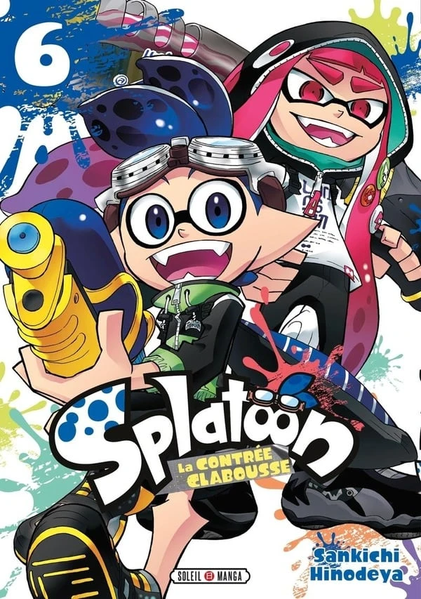 Splatoon - la contrée clabousse Tome 6 : Sankichi Hinodeya- Mangas Shonen | Cultura