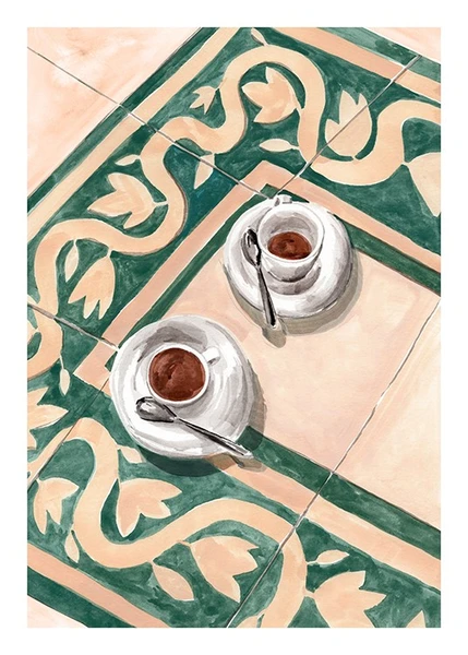 Laura Page - Italian Coffee Affiche