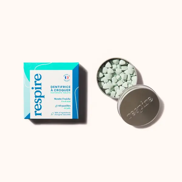 Dentifrice Solide 60 Pastilles