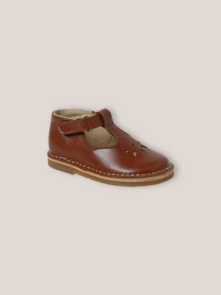 Salomés en cuir Bébé