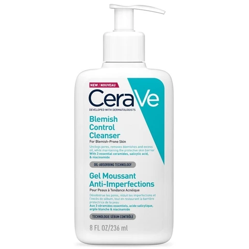 CeraVe Gel Moussant Nettoyant Anti-Imperfections 236ml